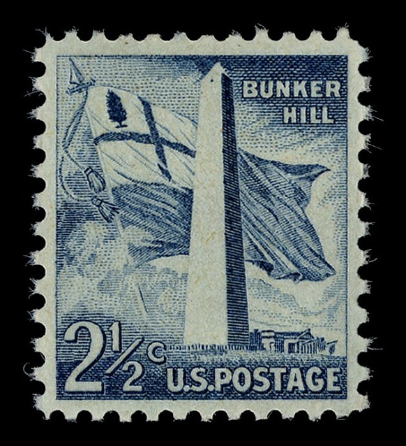 U.S. #1056 1959 Bunker Hill Monument Liberty Series Coil Stamp